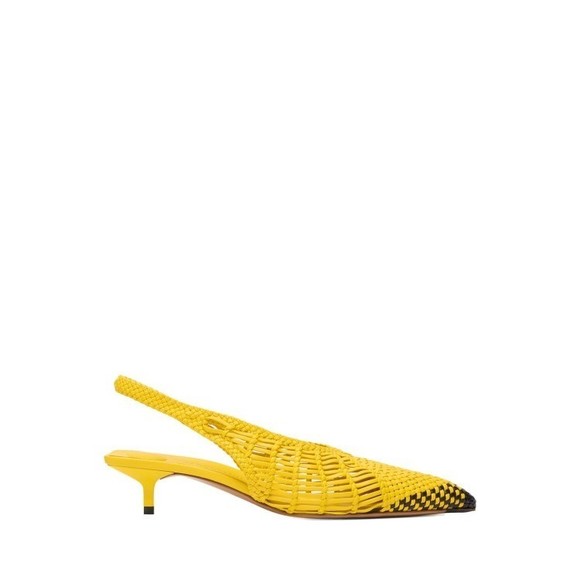 Jacquemus Hand-Woven Lambskin Sling-Back - NWT - Picture 1 of 3